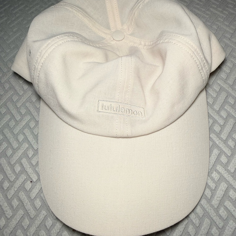 Lululemon Athletica Cream Hat